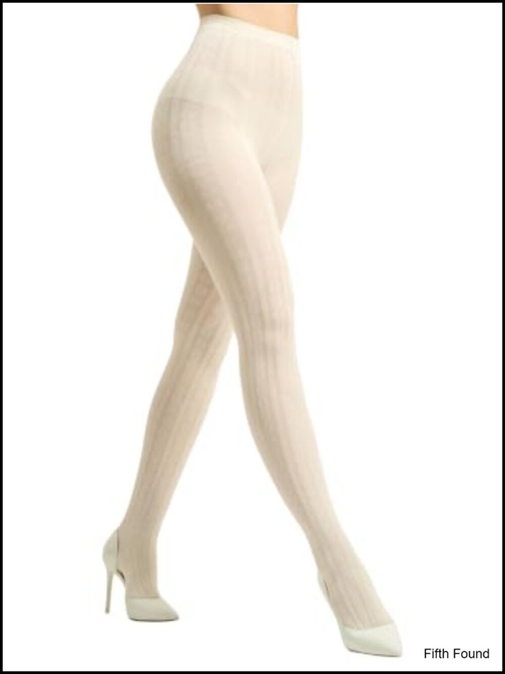 MANZI Cable Ribbed Knit Tights for Women Opaque Cozy Warm Sweater Tights